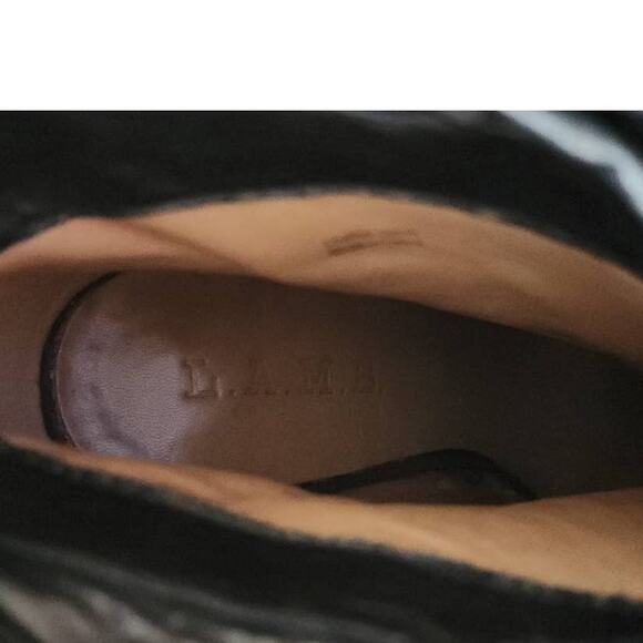 L.A.M.B. Puffy Suede Leather Booties Size 7 - Picture 8 of 10